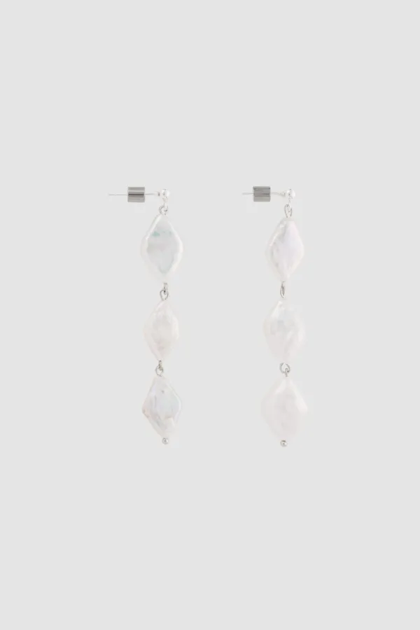 Raw Pearl Earring