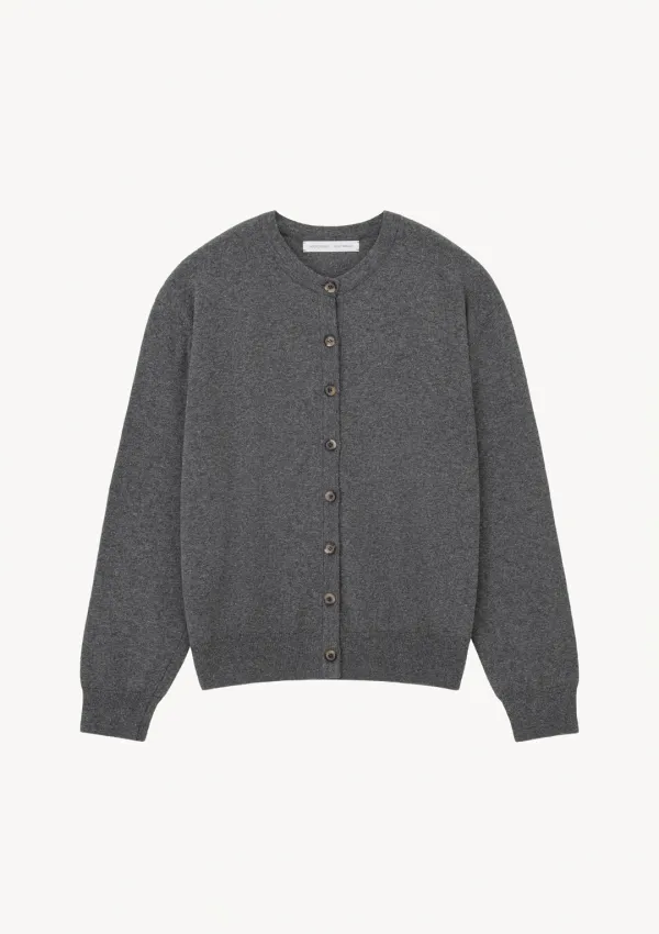 Nicholson R Cardigan in Charcoal