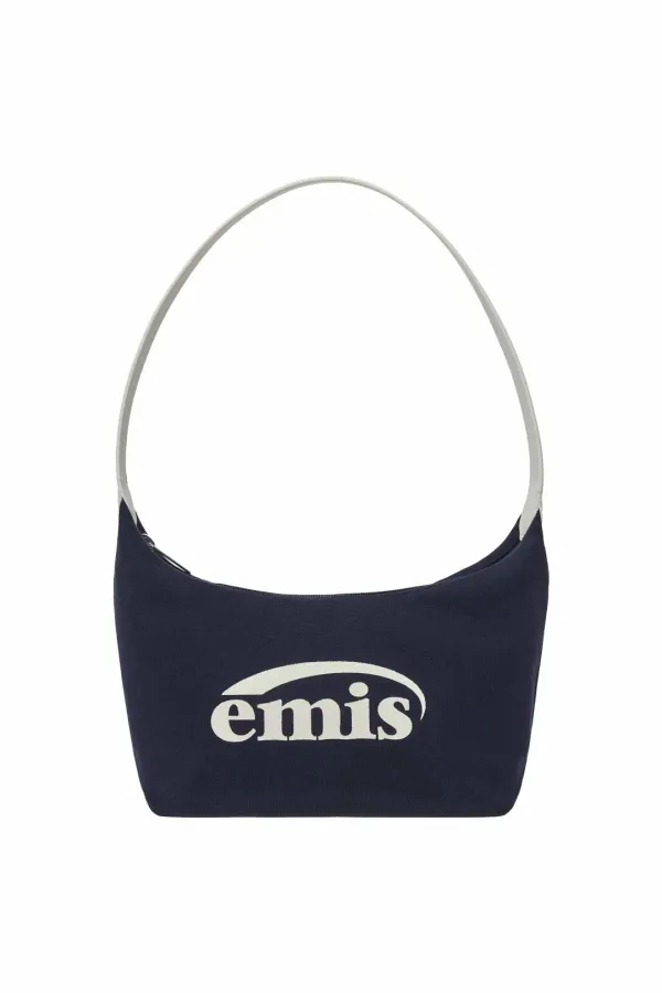 JERSEY HOBO BAG-NAVY