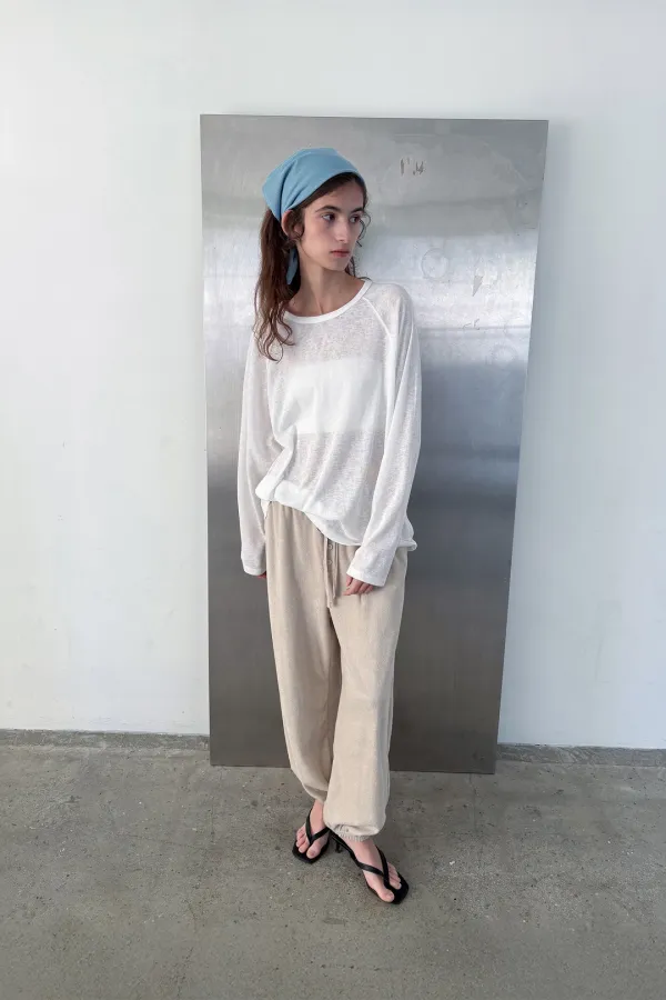 Soft Terry Jogger Pants_khaki