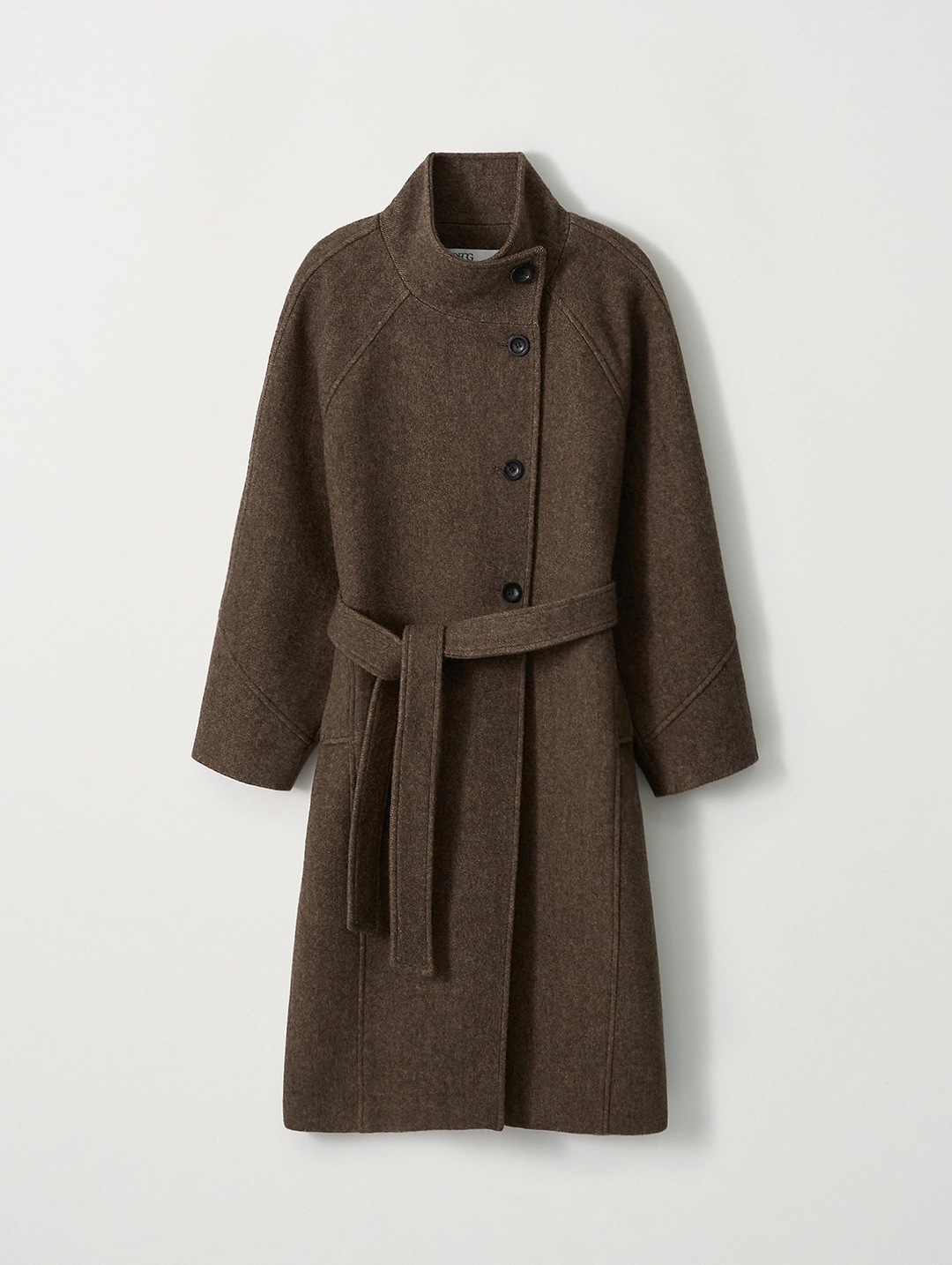 토그 Marron Mid-Neck Coat (Brown) 상품 이미지 2