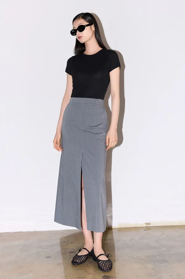 NO.27 SKIRT - GREY