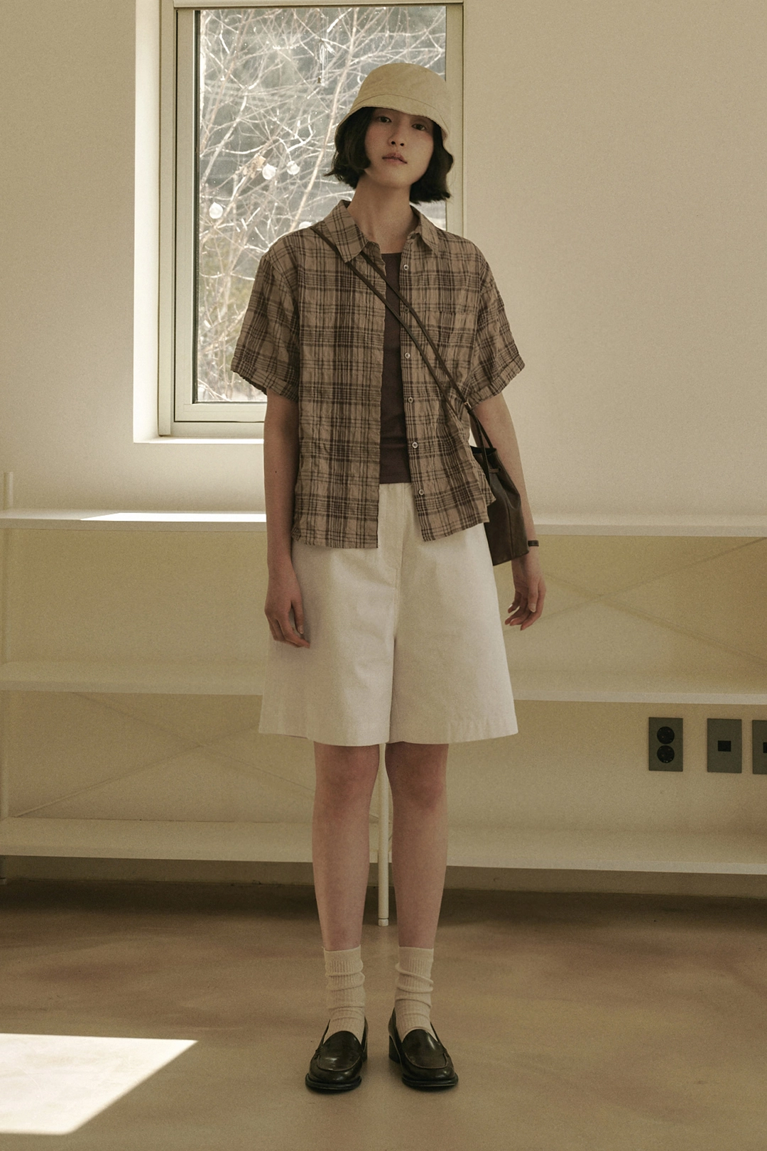 세이지먼트 TOBY COTTON HALF PANTS_CREAM 상품 이미지 2