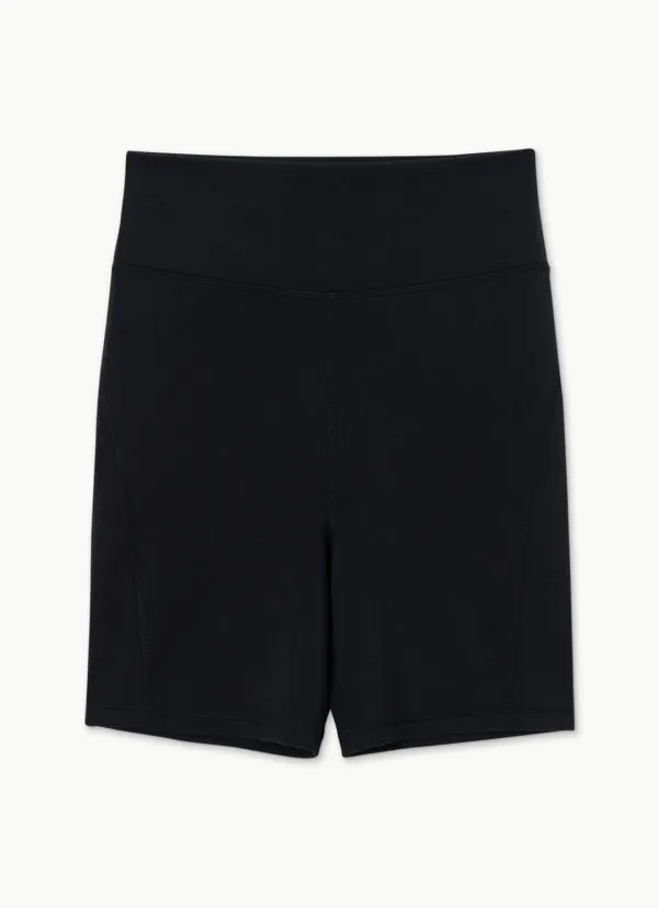 [Movement Line] Swirl biker shorts_Black