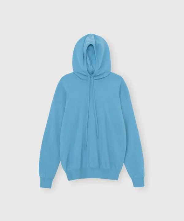 Blue rinse hoodie (Blue)