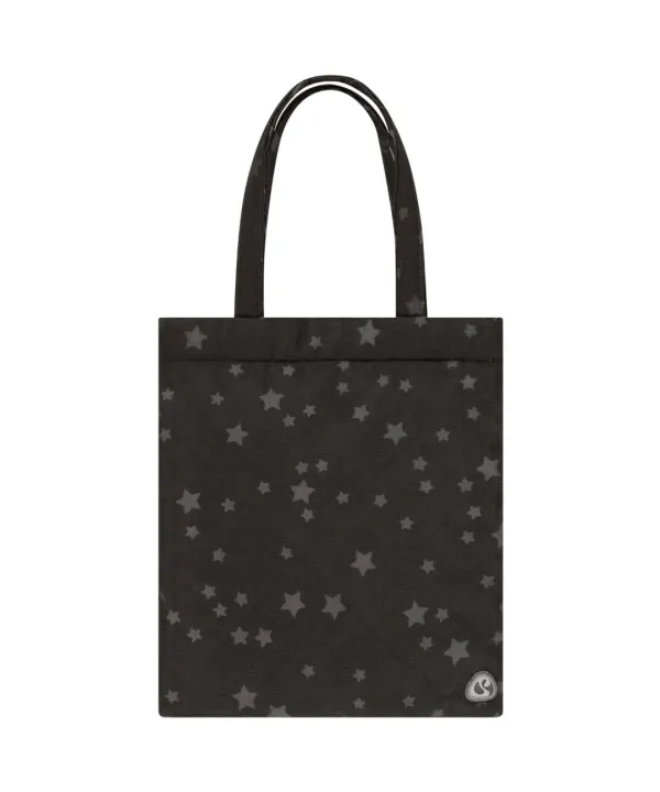 MILKY STAR TOTE BAG BLACK