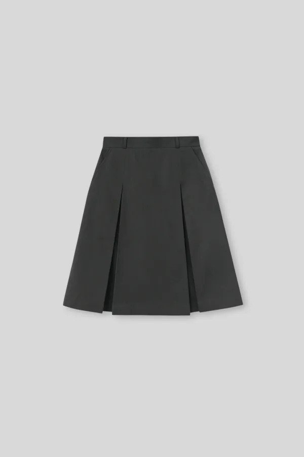 Hound cotton skirt (charcoal)