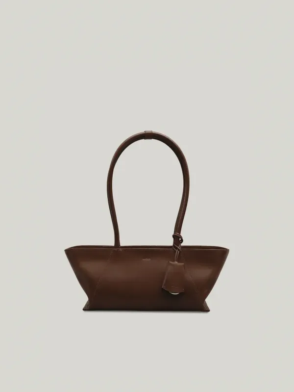 MONIQUE SHOULDER BAG (OAK BROWN)