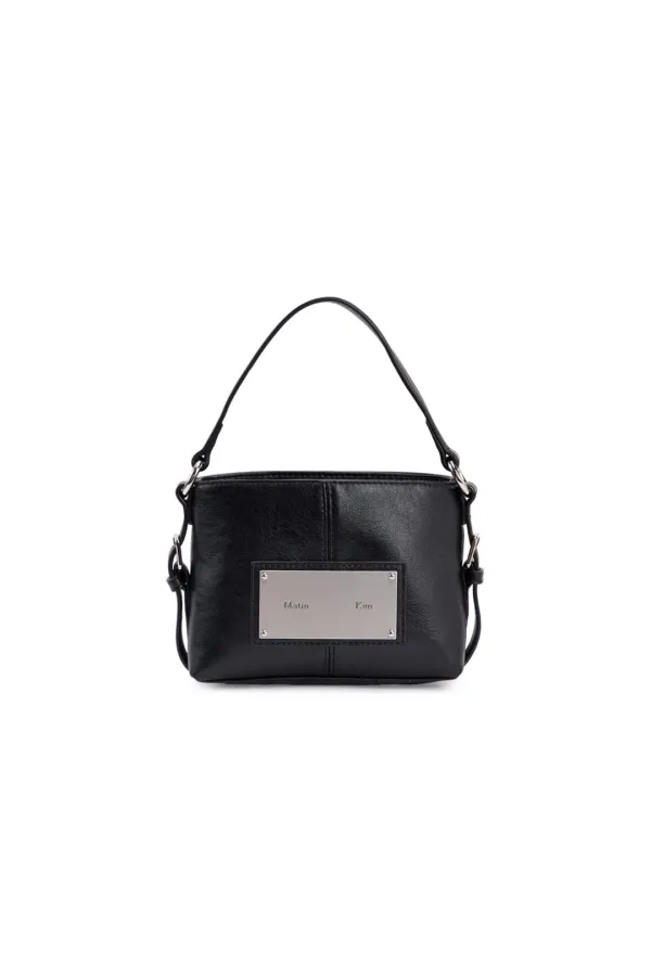 HANDLE MINI CROSS BAG IN BLACK