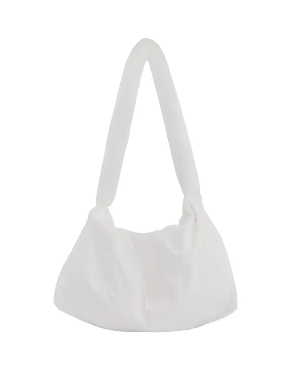Puff-Up Big Bag (White/Lemon Yellow)