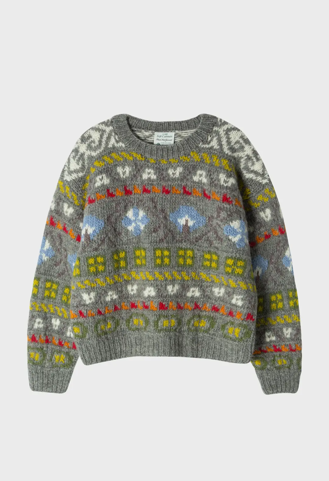 Grandma Wool Knit Grey