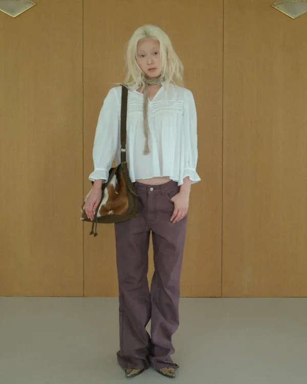 [2차] flétta Color Bootscut Pants