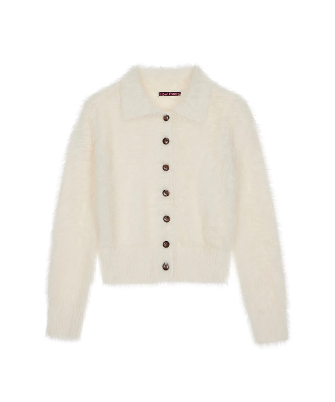 로제프란츠 Fur Collar Button Cardigan [Ivory] 상품 이미지 1