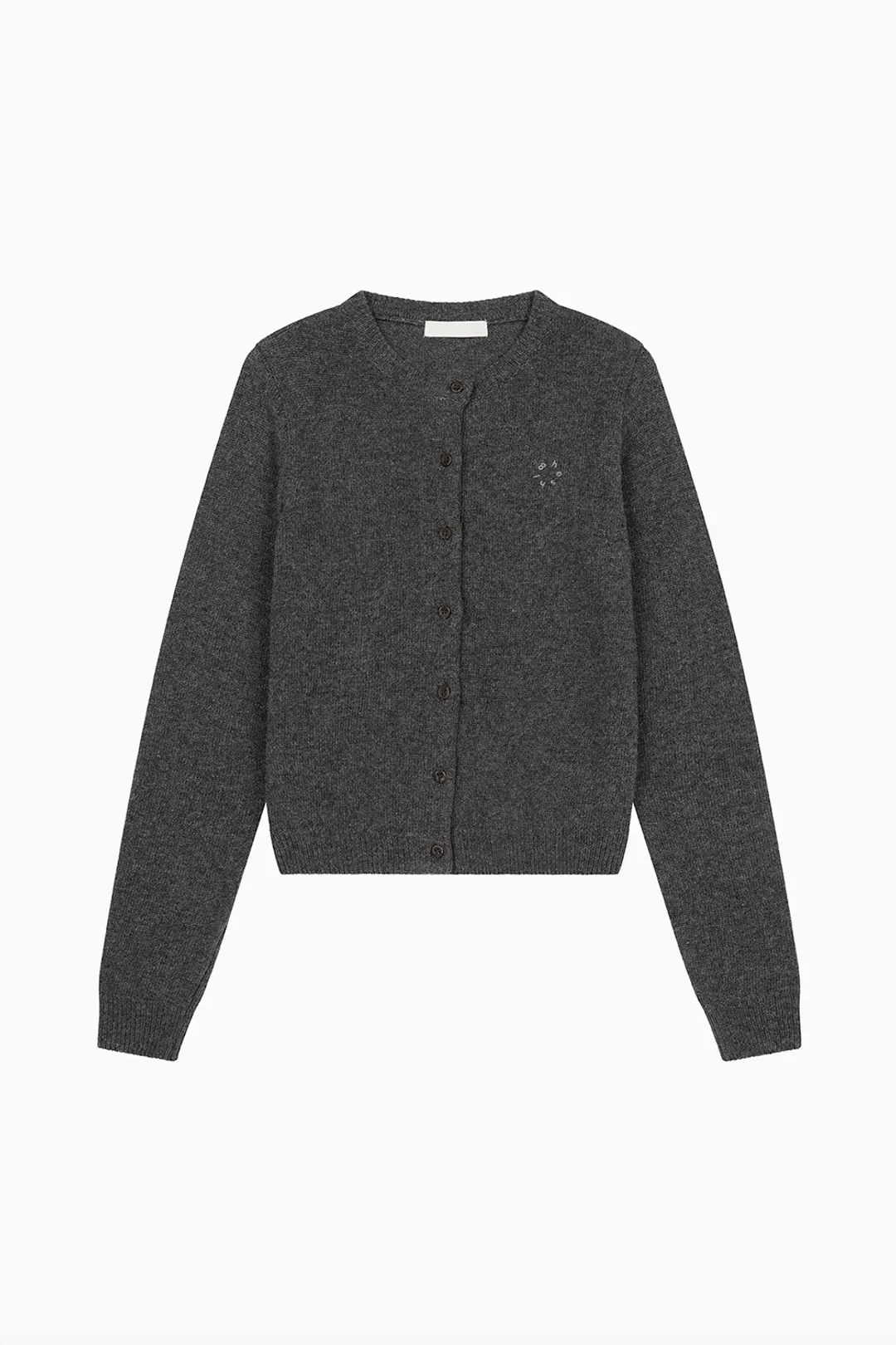 오헤시오 BASIC STANDARD CARDIGAN, GRAY 상품 이미지 1