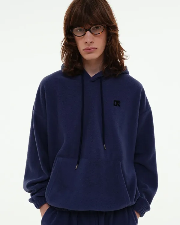 CENTAUR FLEECE HOODIE_NAVY