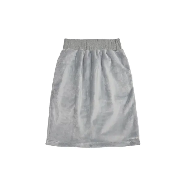 25-004 FLEECE BOA SKIRT (LIGHT GREY)