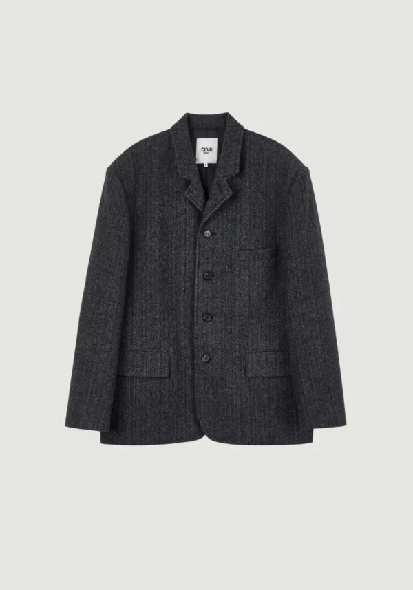 MABEL HERRINGBONE JACKET