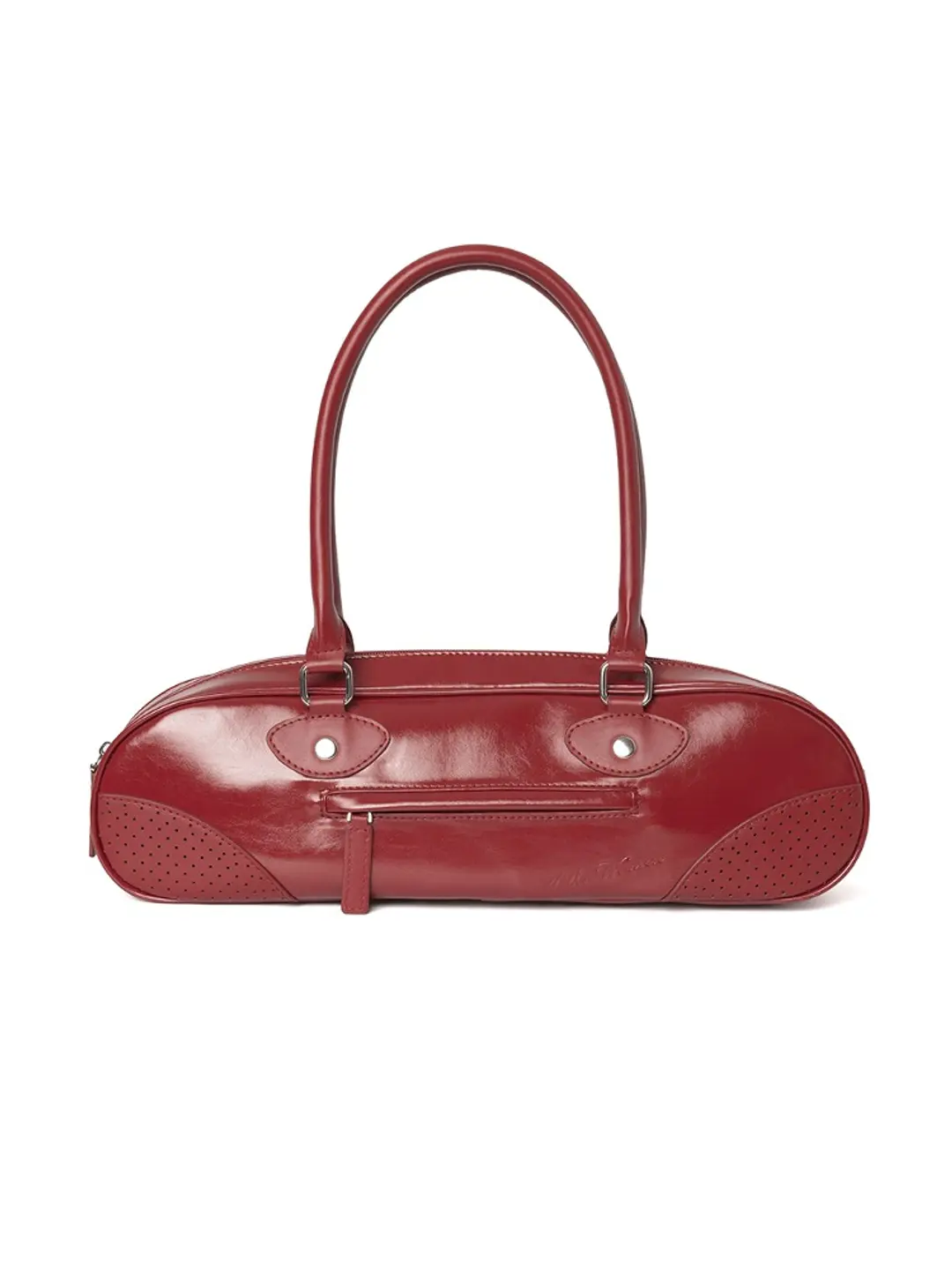 밀로 우먼 Enamel Bowling Bag [Vintage Red] 상품 이미지 2