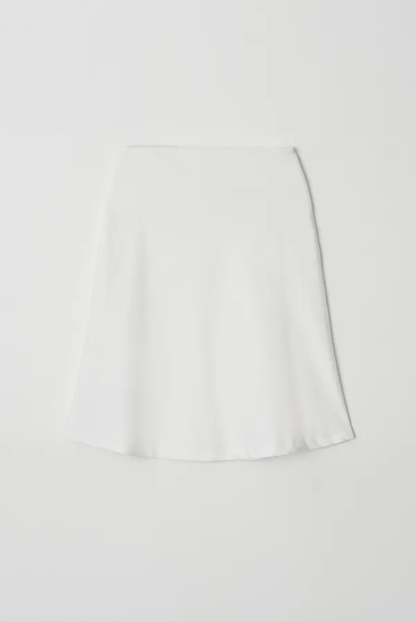 rachel summer skirt - white