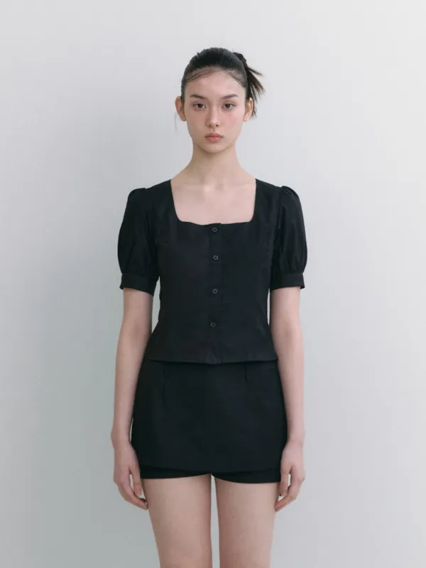 Ririu blouse (Black)