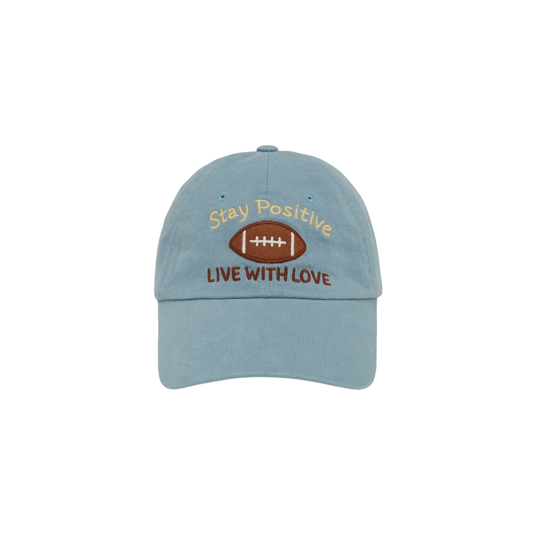 피브비 Football Patch Ball Cap (mist blue) 상품 이미지 2