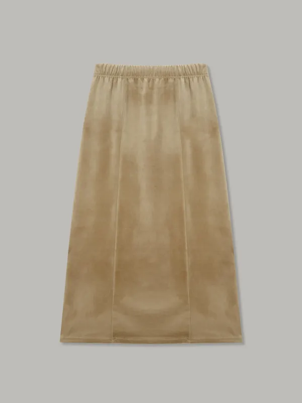 Beloa Long SK_(Khaki)
