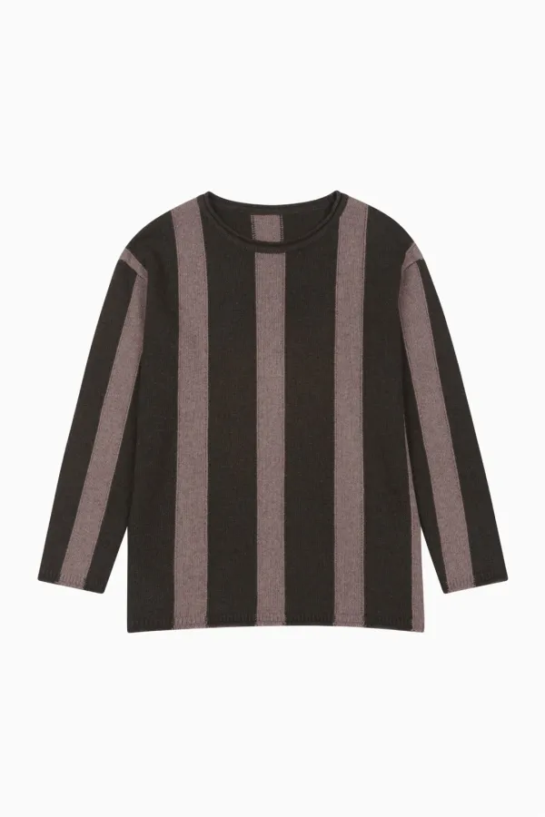 VINTAGE STRIPE KNIT, PINK