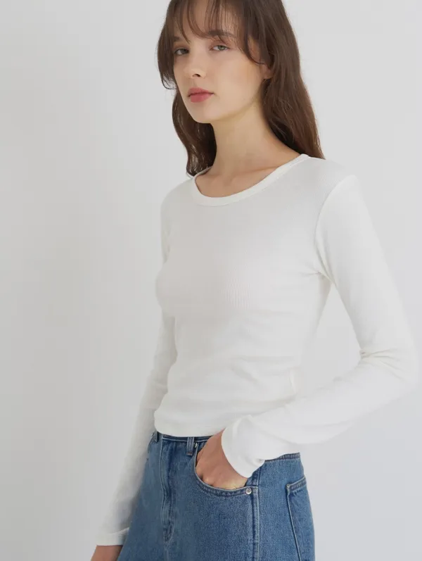 [Reopen Sale] 앙고라 데일리 티셔츠 (아이보리ver)