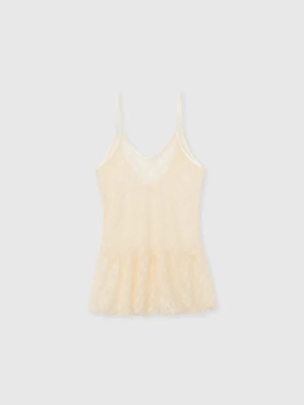 Vintage lace camisole (Ivory)