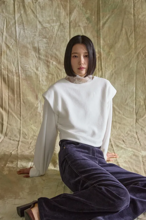 MAUD TERRY KNIT SWEATSHIRT