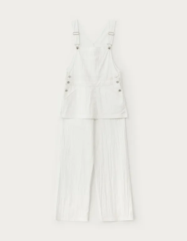 Nylon Combi Overall - Ivory