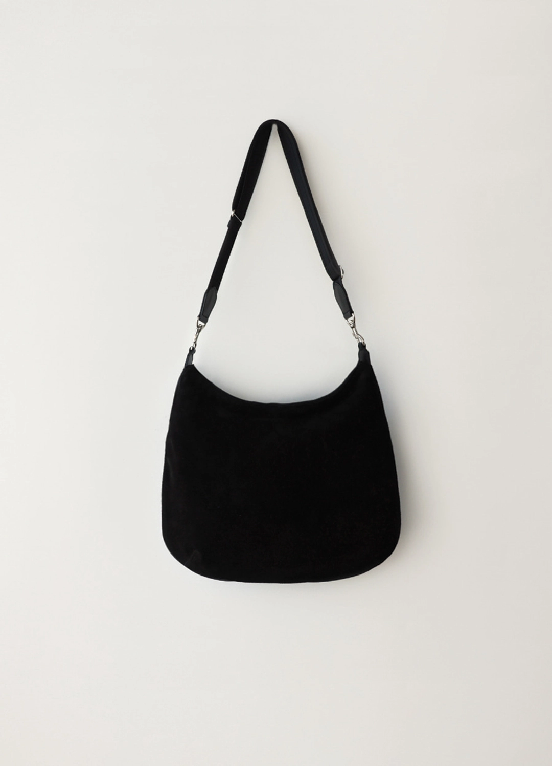 낫띵리튼 2ND / Balloon suede bag (Black) 상품 이미지 1