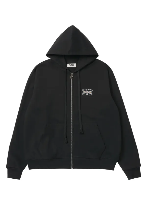 Clover Hoodie Sweatshirt_Black