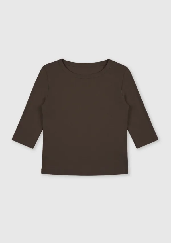 Note Tee (Brown)