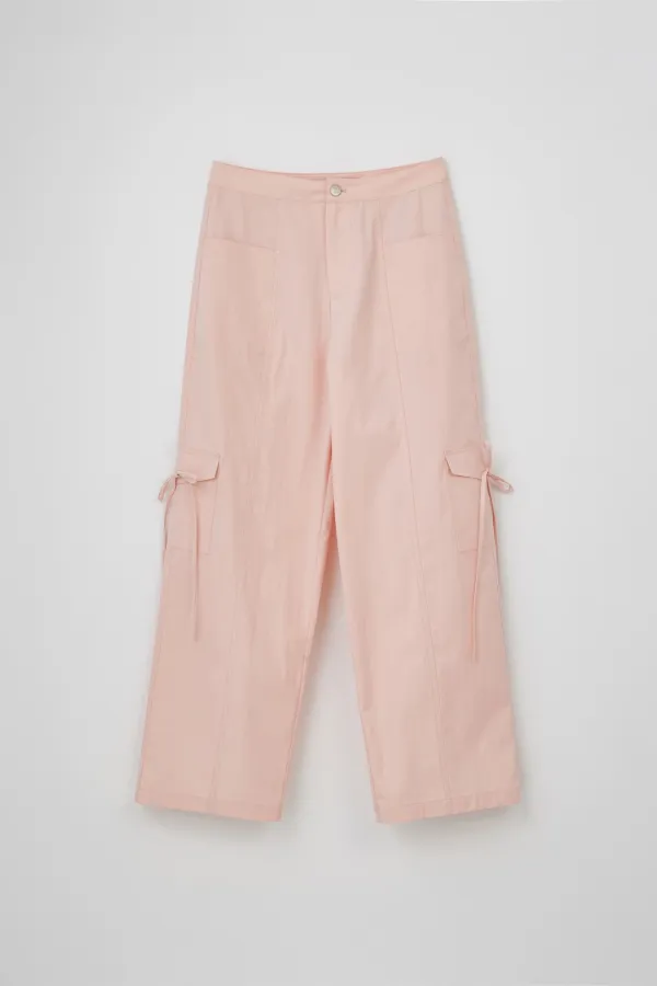 T/T Ribbon cargo pants (pink)