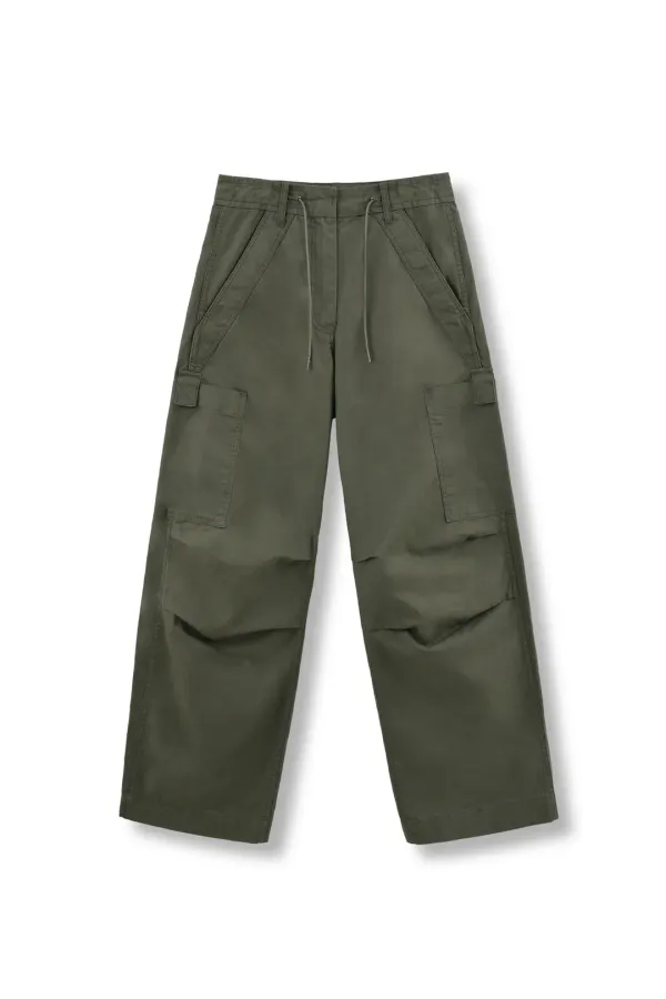 23FW W Cargo Pants, Olive