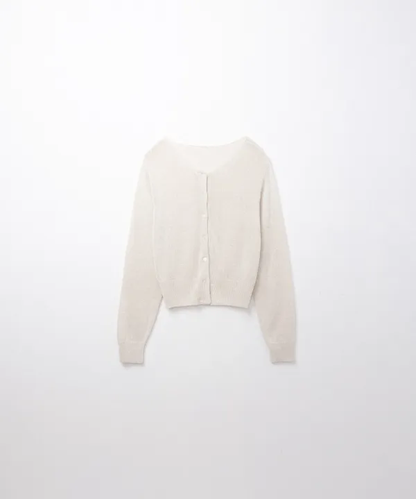 보트넥 써머 린넨 가디건 (oatmeal)