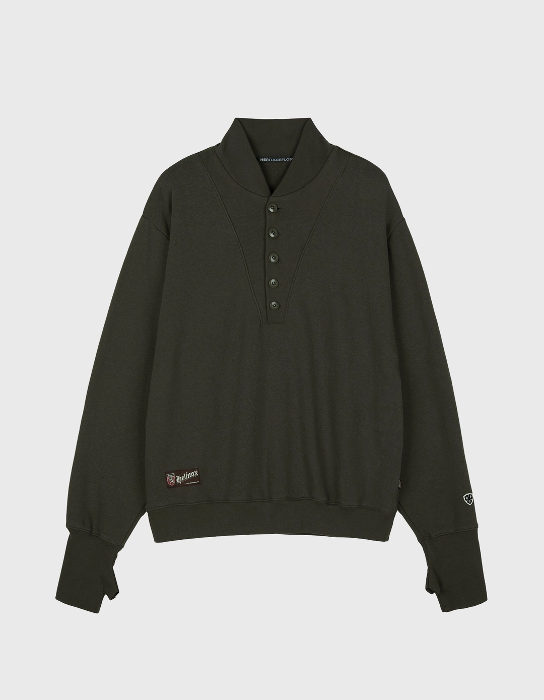 헤리티지플로스 HELINOX SPORT CAMP SWEATSHIRT / Charcoal 상품 이미지 1