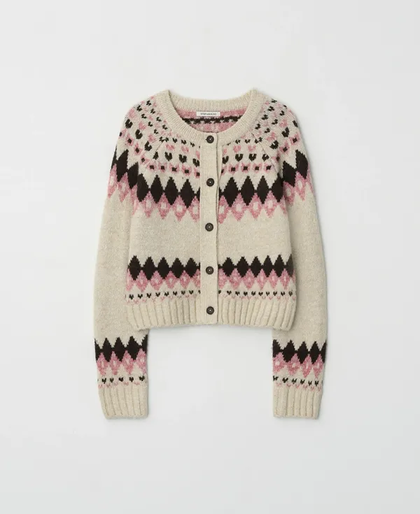 Nordic Classic Wool Cardigan_IVORY