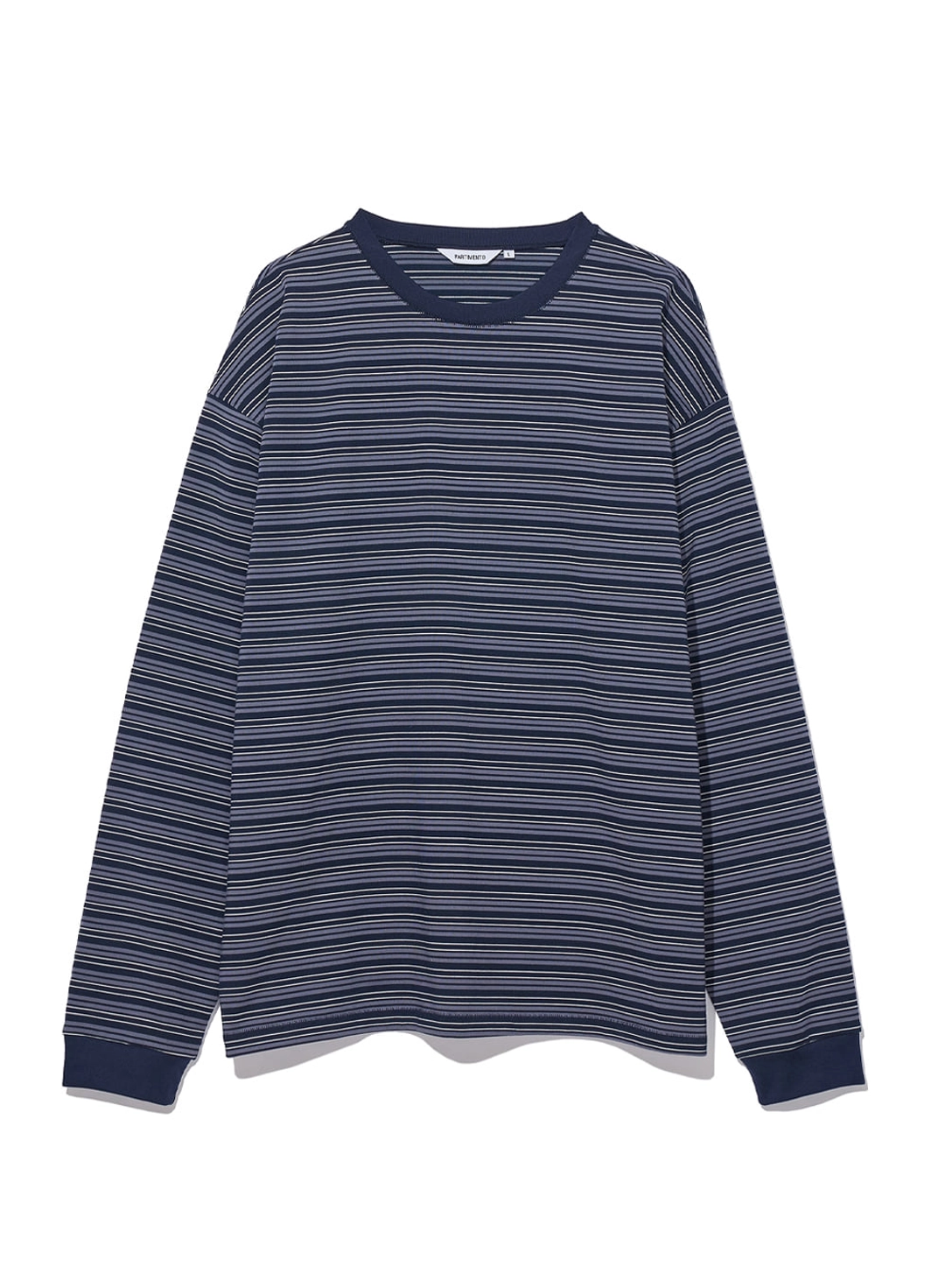 파르티멘토 Multi Stripe Long Sleeve_Blue 상품 이미지 1