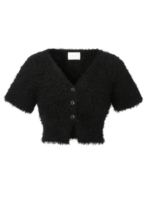 Poodle mini cardigan