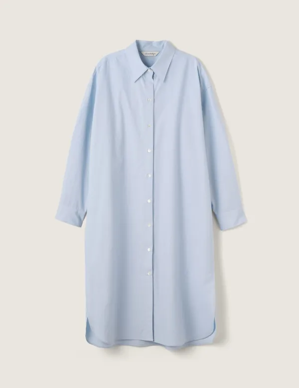 Amber Shirt Dress (Pale Blue)