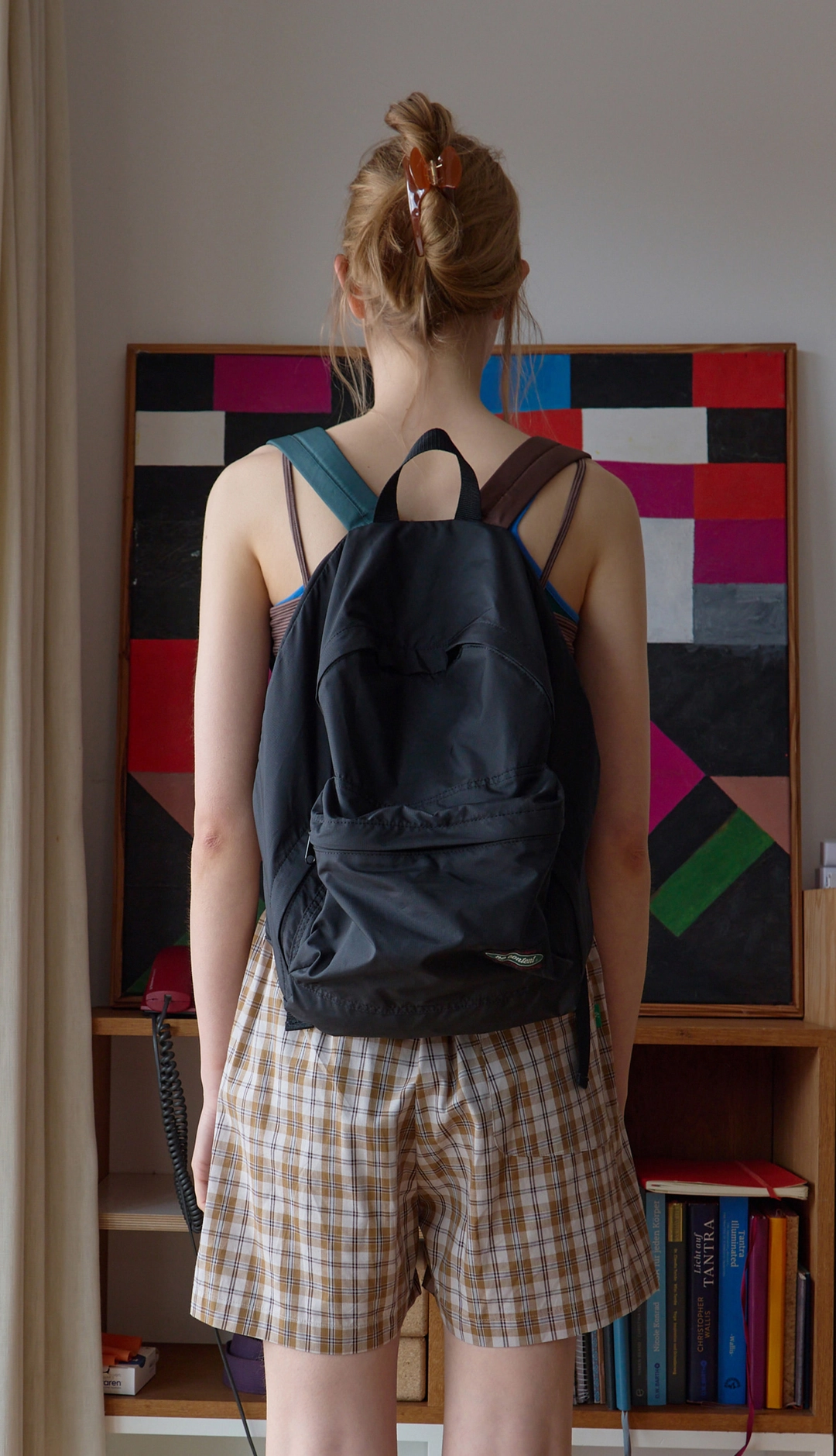 노컨텐츠 214. Multi Color Backpack _ Black 상품 이미지 3