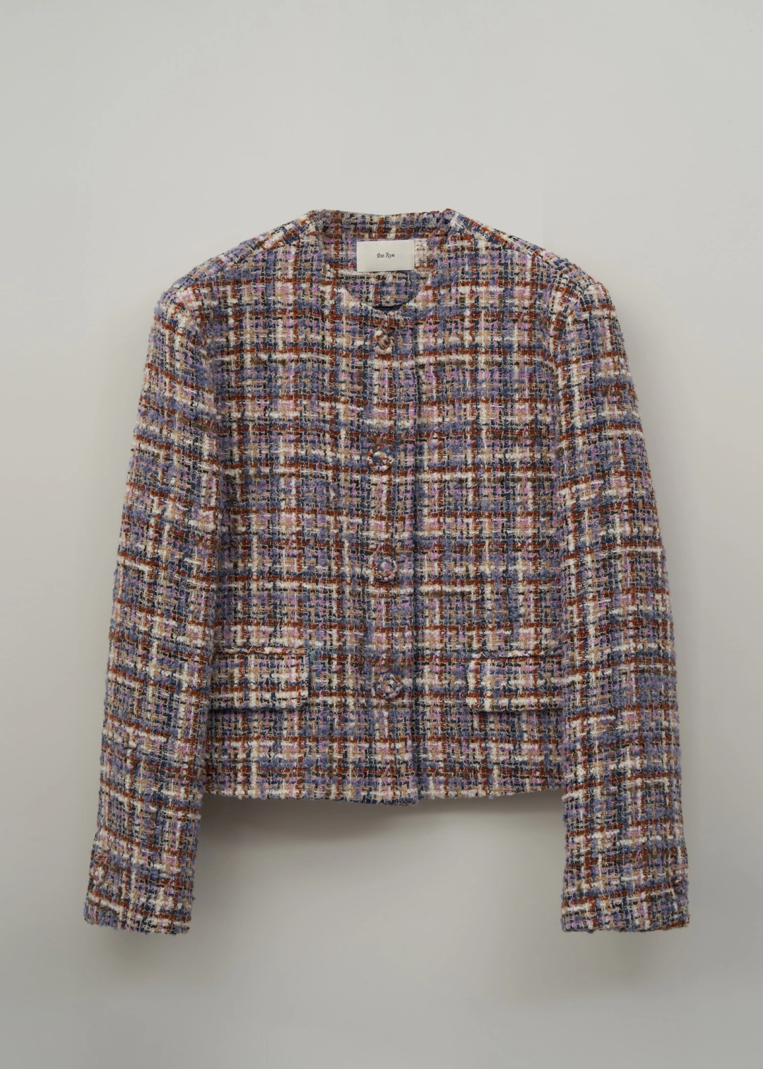 더라이 Tweed Round Jacket(Italy Fabric) 상품 이미지 2
