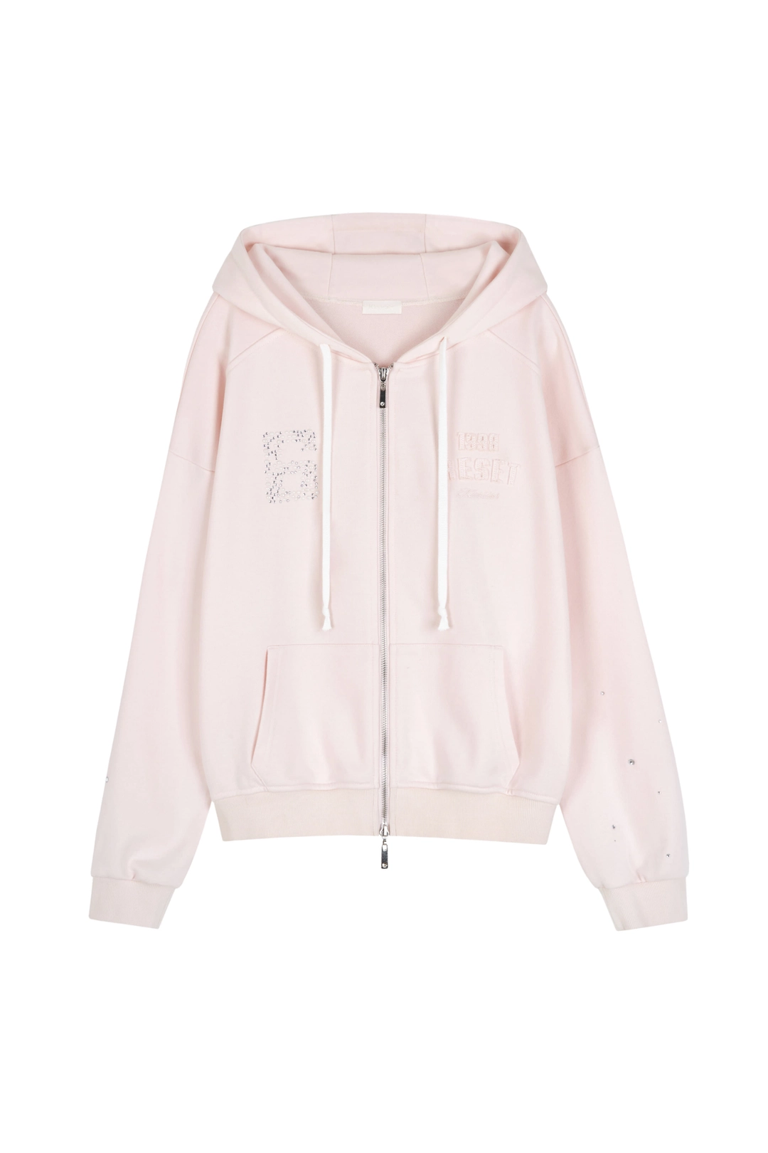 클리시어 06 Crystal hooded zip-up, Pink 상품 이미지 1