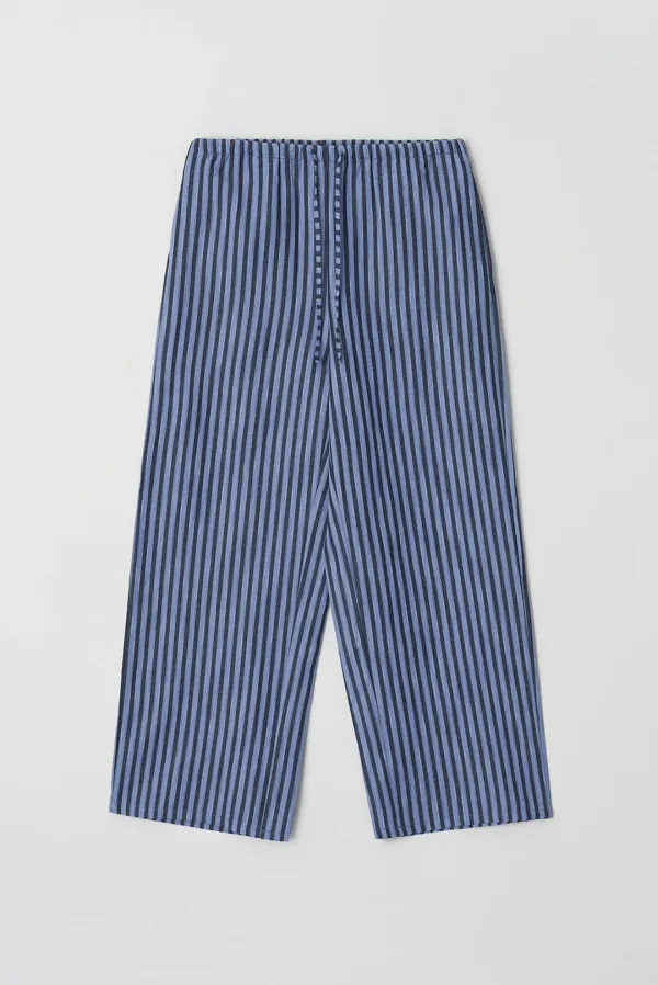 renee string pants - blue