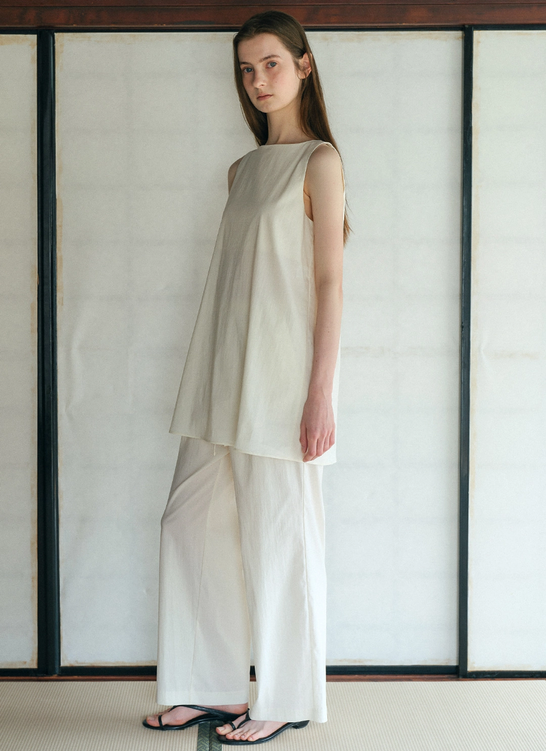 르닐 Muse Sleeveless (Cream) 상품 이미지 3