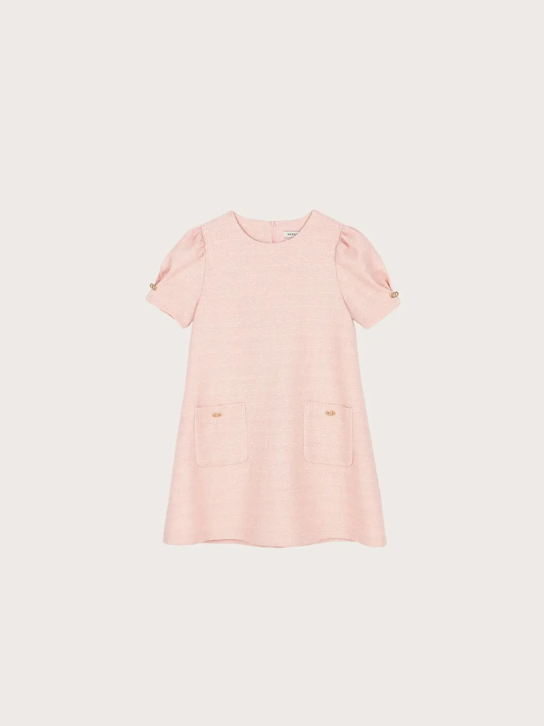메리온 아티 퍼프 미니 원피스[PINK]*오늘 출발 상품 이미지 3