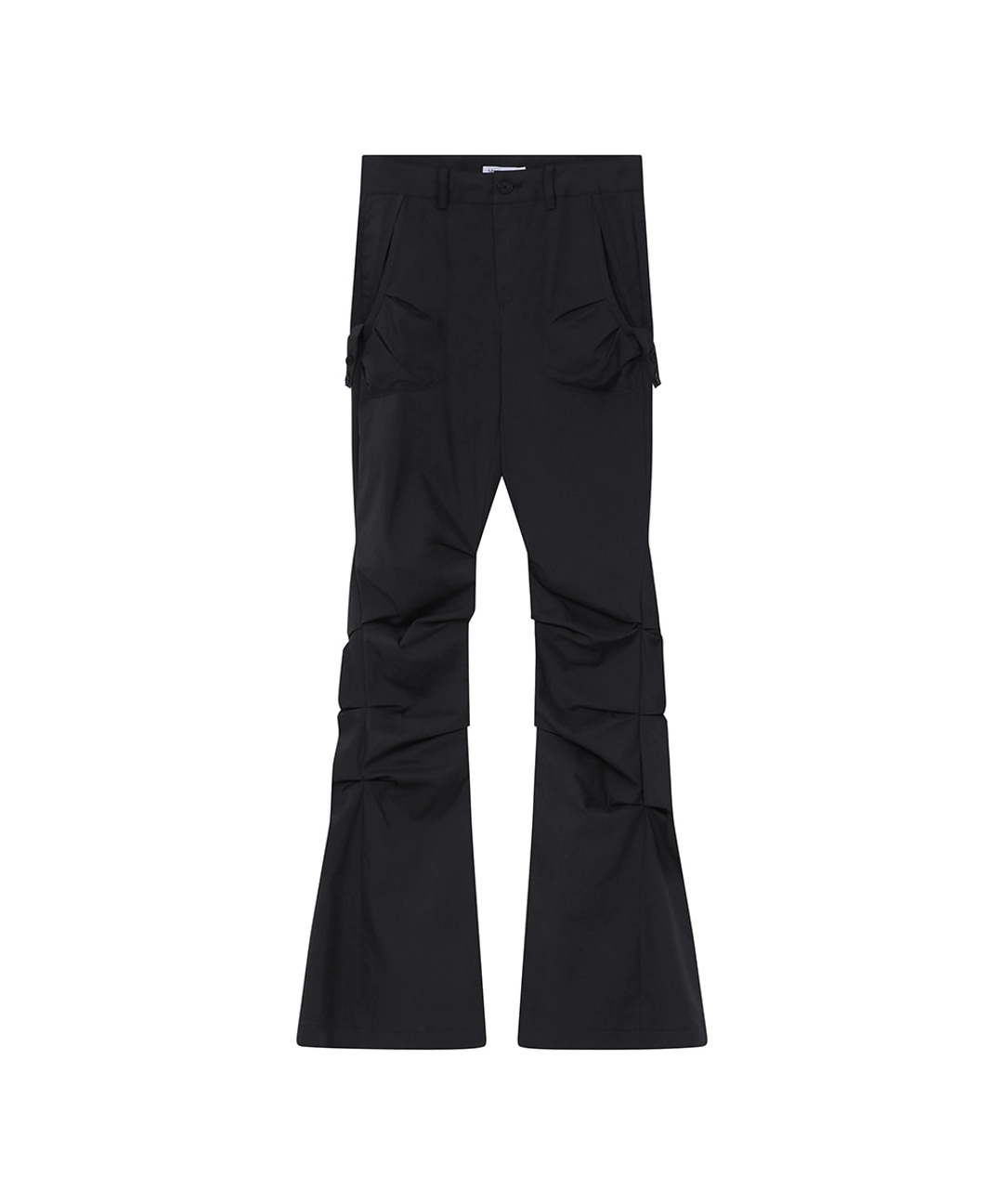 미세키서울 [레이 PICK] Shirring pocket bootscut pants BLACK 상품 이미지 1