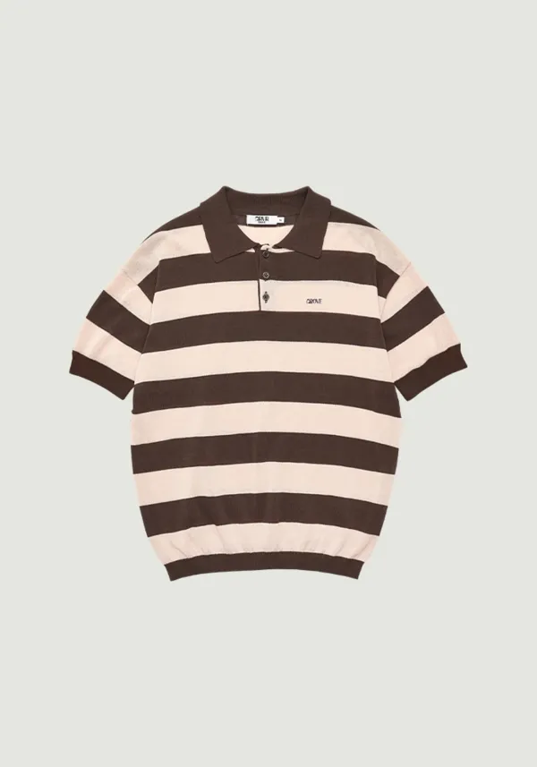 REEF STRIPE COLLAR KNIT